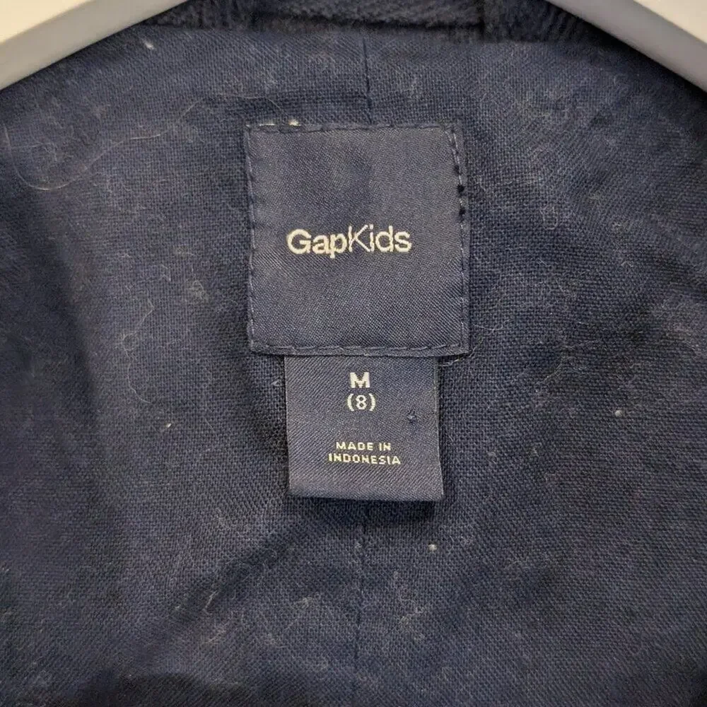 GAP Kids Blazer Blue Galaxy Formal Casual Soft Easy Versatile Timeless - Size 8